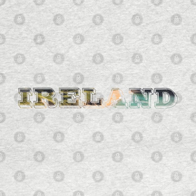 Love Ireland Travel T-shirt by cricky